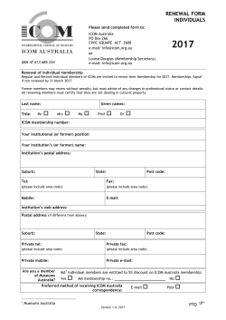 HOME PAGE - ICOM Australia