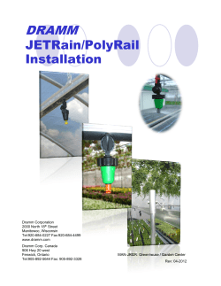 JETRain/PolyRail Installation