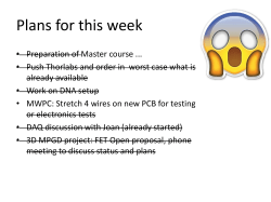 New Lab Status