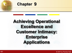 Supply Chain Management Systems Management Information