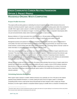 Household Organic Waste Composting