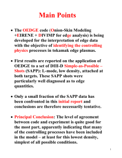 oedge - University of Toronto