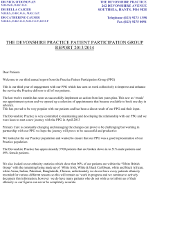 dr nick o`donovan - The Devonshire Practice