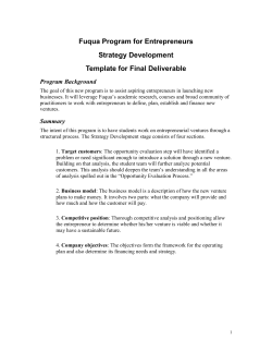 Strategy Development