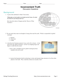 An Inconvenient Truth