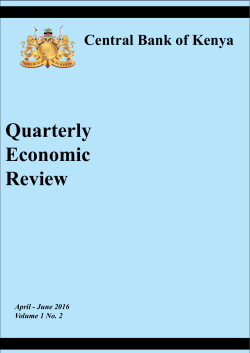 Quarterly Economic Review