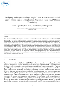 Designing and Implementing a Single-Phase Row-Column