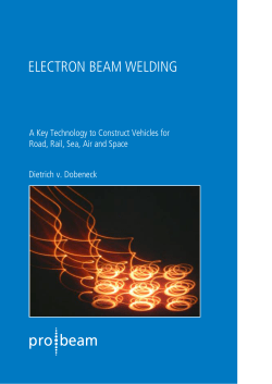 electron beam welding - pro-beam