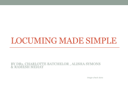 Locuming Made Simple