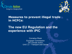 iPIC process in EU