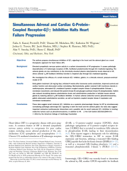 Simultaneous Adrenal and Cardiac G-Protein-Coupled