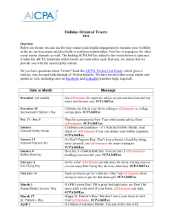 Holiday-Themed Tax Tweets for Firms