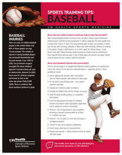 baSeball - UW Health