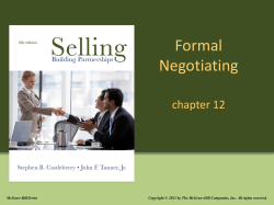 Win–lose negotiating