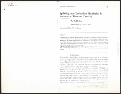 Heuristics in Automatic Theorem