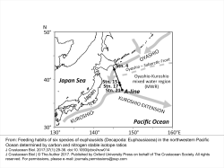 From: Feeding habits of six species of euphausiids (Decapoda