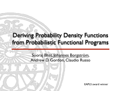 Deriving Probability Density Functions from Probabilistic
