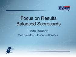 Focus on Results - America Needs Baldrige!