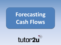 Cash is needed for… - School