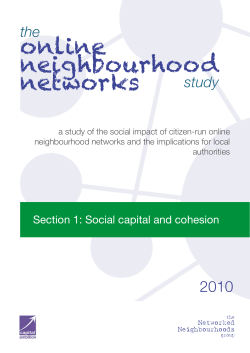 Online N`hood Networks-Section 1 (rev1)