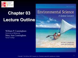 Understanding Our Environment