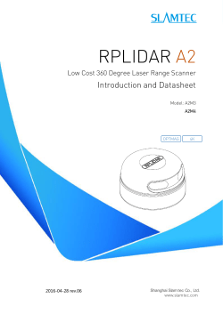 rplidar a2 - RobotShop