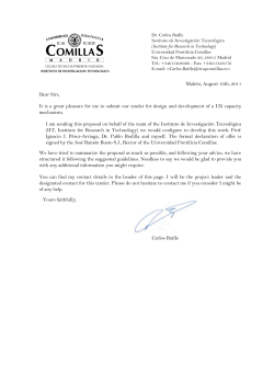 Libro blanco sobre la reforma del marco regulatorio de