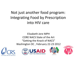 Not just another food program: Integrating Food by Prescription into