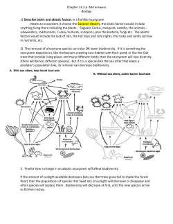 Biology Chapter 13.1 p404, 13.6 p409 answers