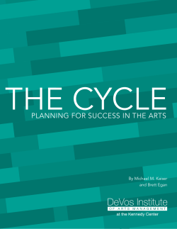 The Cycle Planning for Success in the