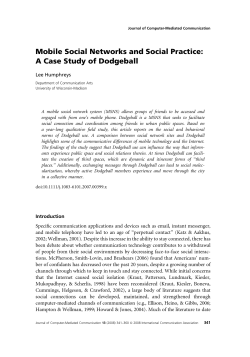 A Case Study of Dodgeball