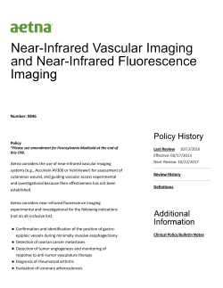 0846 Near-Infrared Vascular Imaging and Near