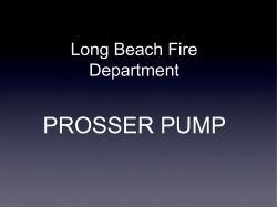 prosser pump - Long Beach Fire Boat