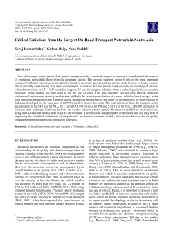 Critical Emissions from the Largest On