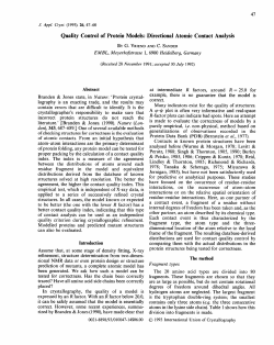 Quality Control of Protein Models: Directional Atomic Contact