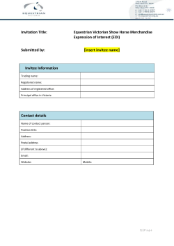 Click here to view EV Show Horse Merchandise EOI July 2015