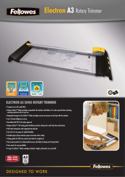 Electron A3 Paper Trimmer