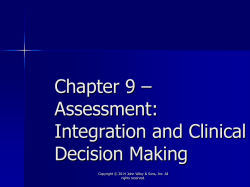 Intro to Clinical Psychology