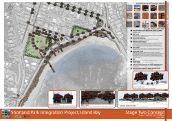 Shorland Park New Road Layout Concept Plan
