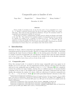 Comparable pairs in families of sets
