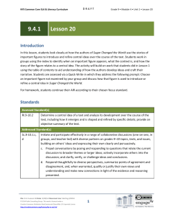 Important Figures from Sugar Changed the World