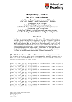 SCARP conference - University of Reading