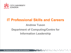 Higher Education What*s in it for me?