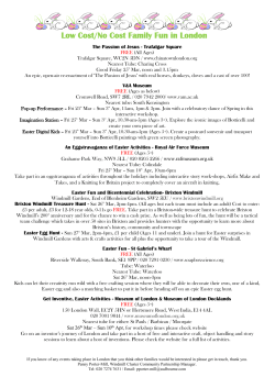 Family Fun in London - Heathbrook Primary School