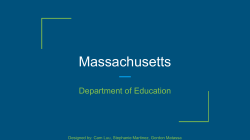 Massachusetts_ DOE Agency Internet Strategy Development