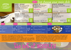 first choose your main dish 1 2 3 4 5 6