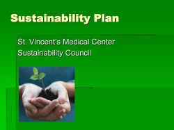 Sustainability Plan