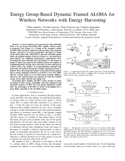 Energy Group-Based Dynamic Framed ALOHA for Wireless
