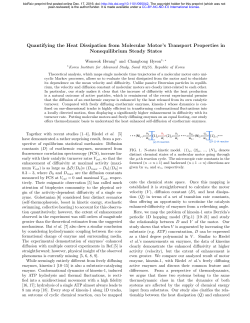Quantifying the Heat Dissipation from Molecular Motor`s