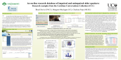 - Language and Aging Workshop